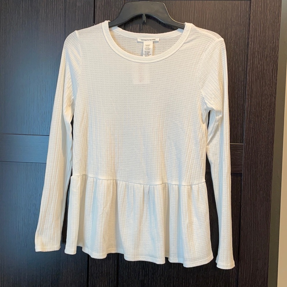 Peplum top